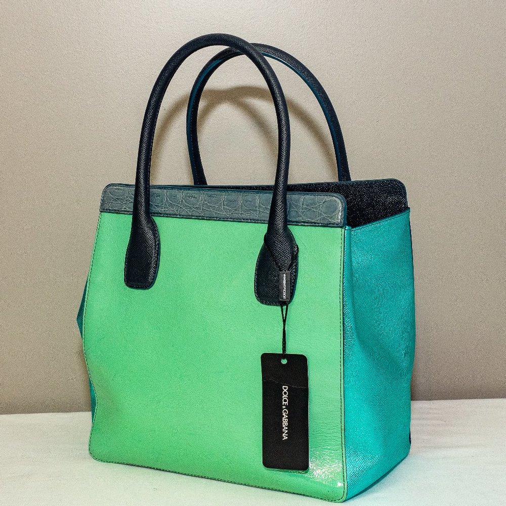 DOLCE & GABBANA Dolce and gabbana leather tote bag